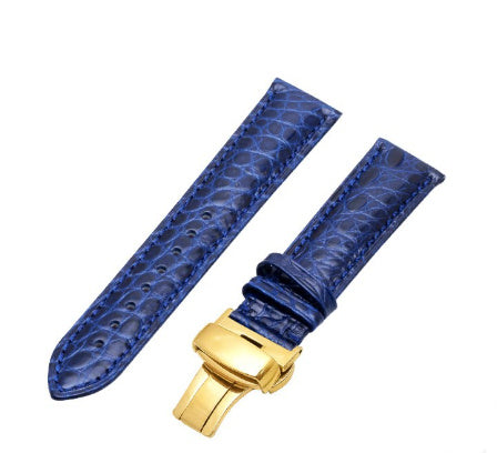 American Round Pattern Leather Strap Genuine Leather Premium Brand