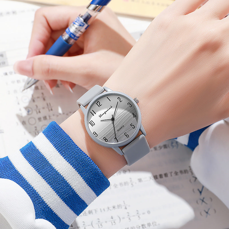 Casual Simple Jelly Color Women's Watch
