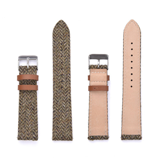 Harris Woolen Fabric Strap 18mm 20mm 22mm